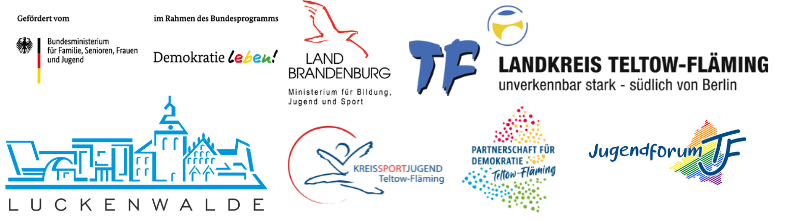 Logos der Förderer und Organisatoren